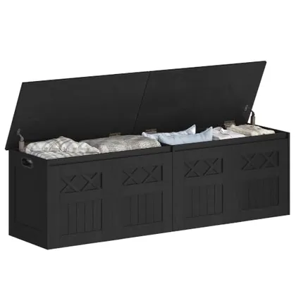 59 in Rustic Storage Chest and Bench
