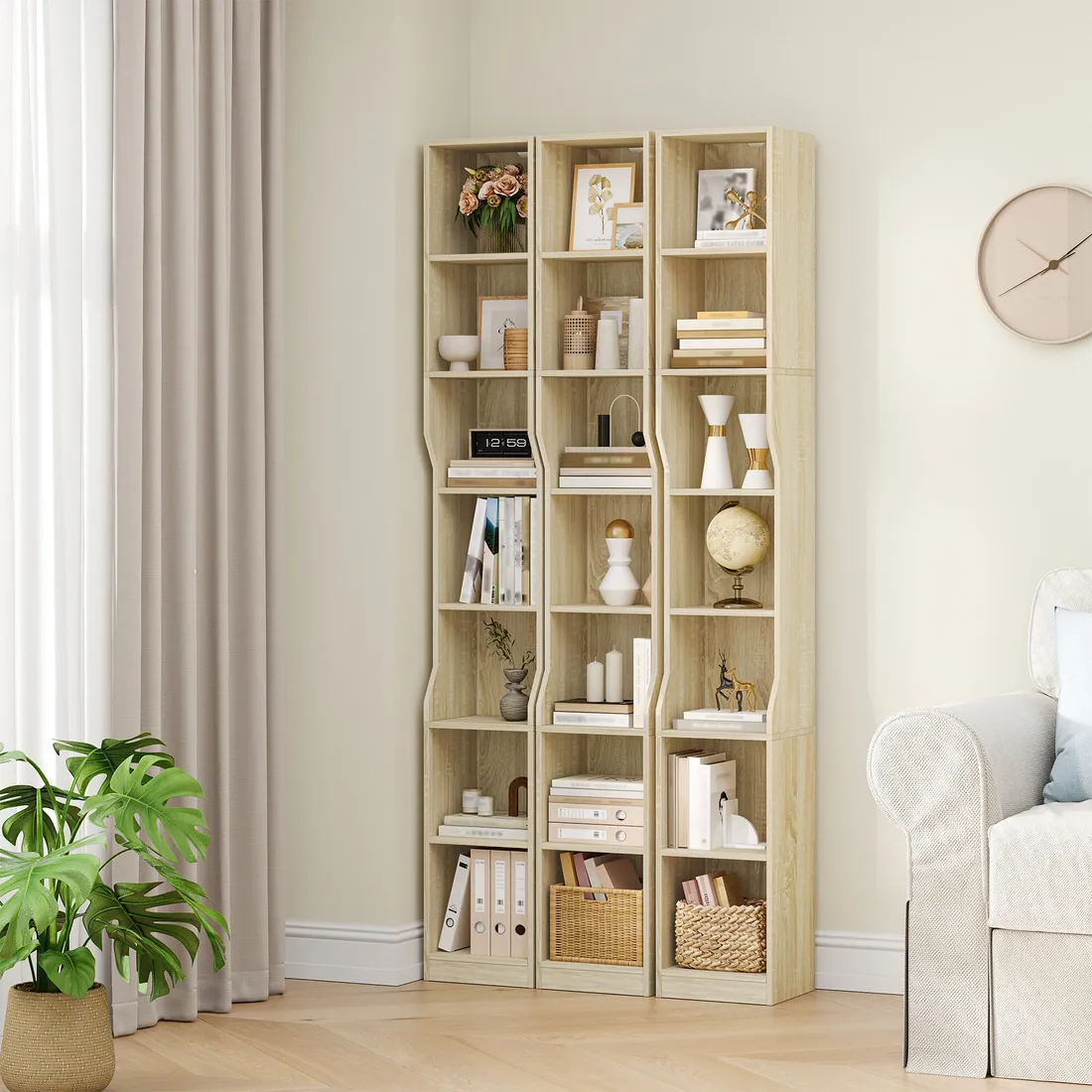 Bookshelves and ladder shelves by Hzuaneri