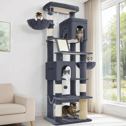 Tall Cat Tree 84 Inch